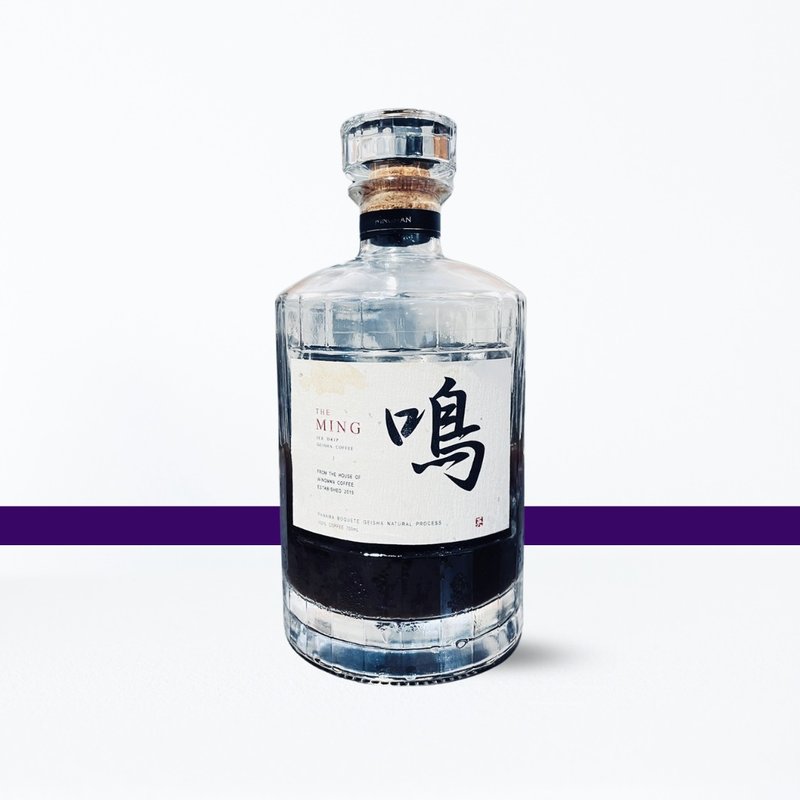 【鸣】顶级冰滴咖啡 巴拿马 日晒 艺伎 瑰夏 - 咖啡 - 玻璃 咖啡色