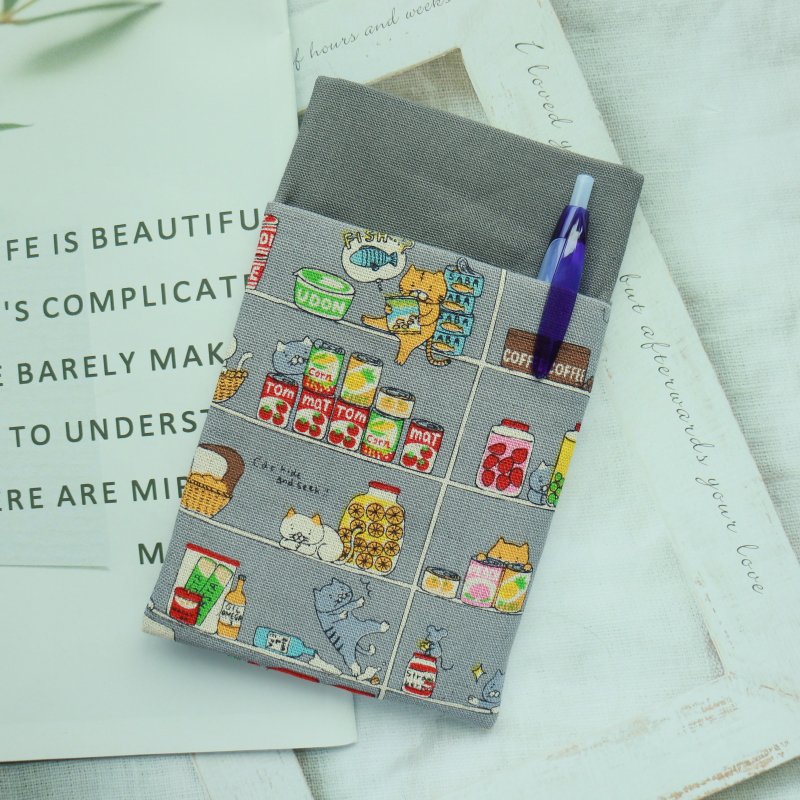 【猫咪的厨房日记】口袋型笔袋 护理师笔袋 医师笔袋 老师笔袋 - 铅笔盒/笔袋 - 棉．麻 