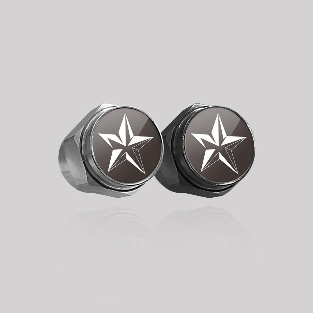 STAR/汽机车轮胎气嘴盖 SunBrother孙氏兄弟 - 其他 - 不锈钢 