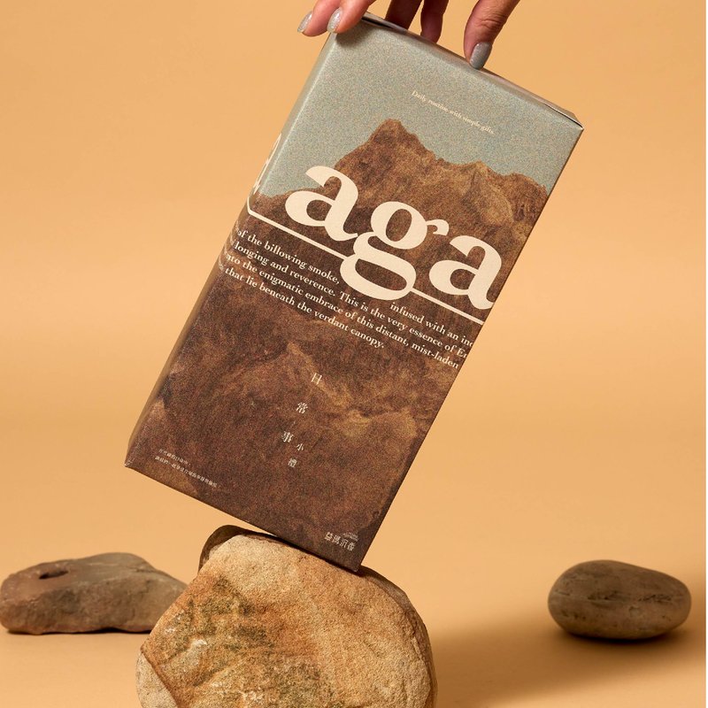 日常事 小礼│沉香线香+大禹岭高冷茶 礼盒组 - 香薰/精油/线香 - 其他材质 