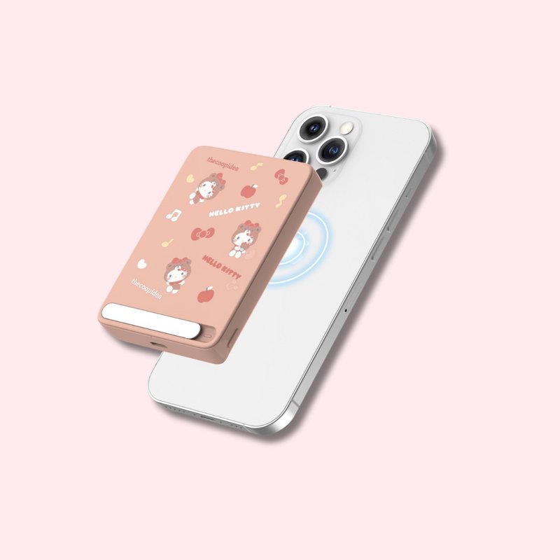 Hello Kitty x thecoopidea 5000mAh 磁吸式行动电源 - 充电宝/传输线 - 其他材质 红色