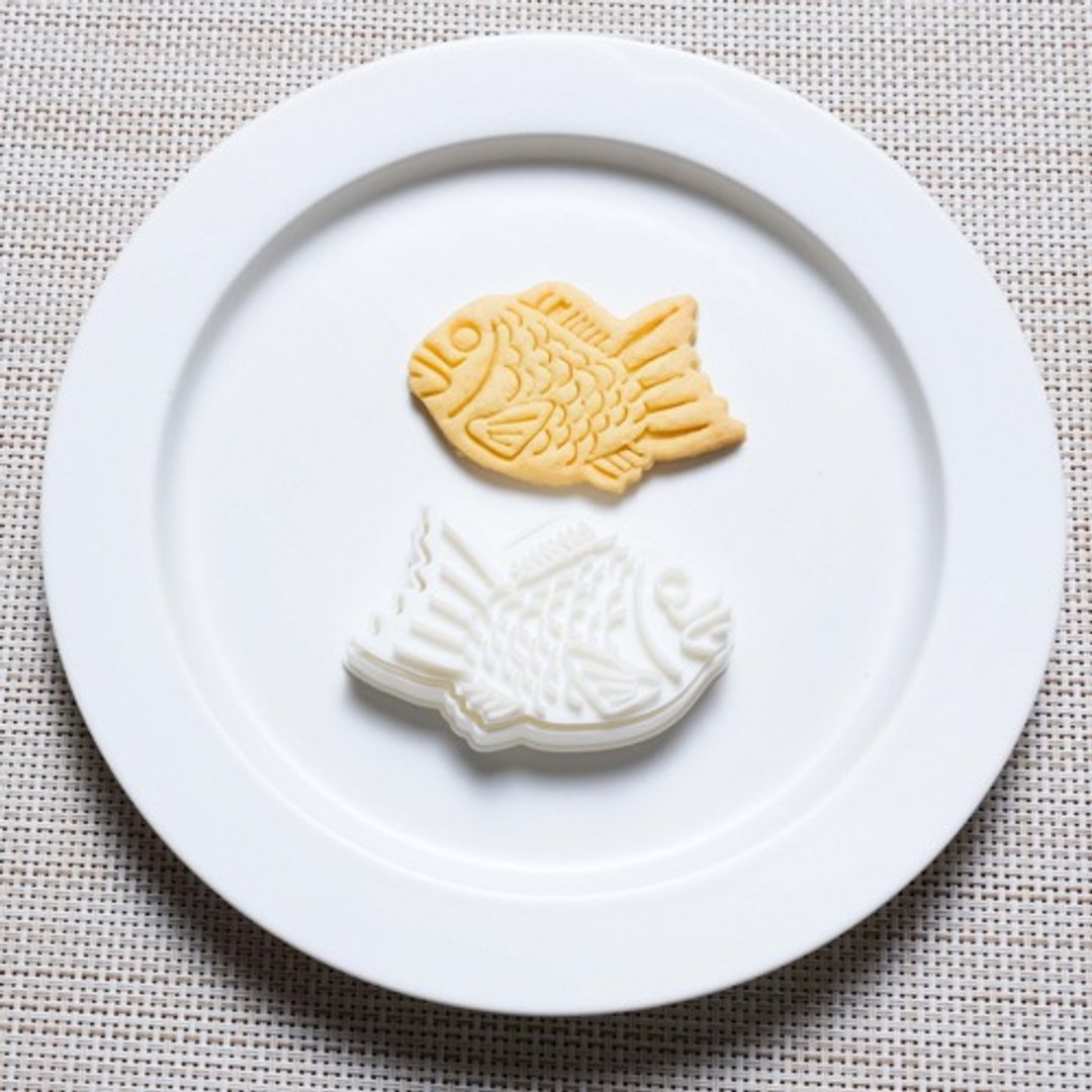 Taiyaki __ cookie cutter cookie type - 厨房用具 - 塑料 