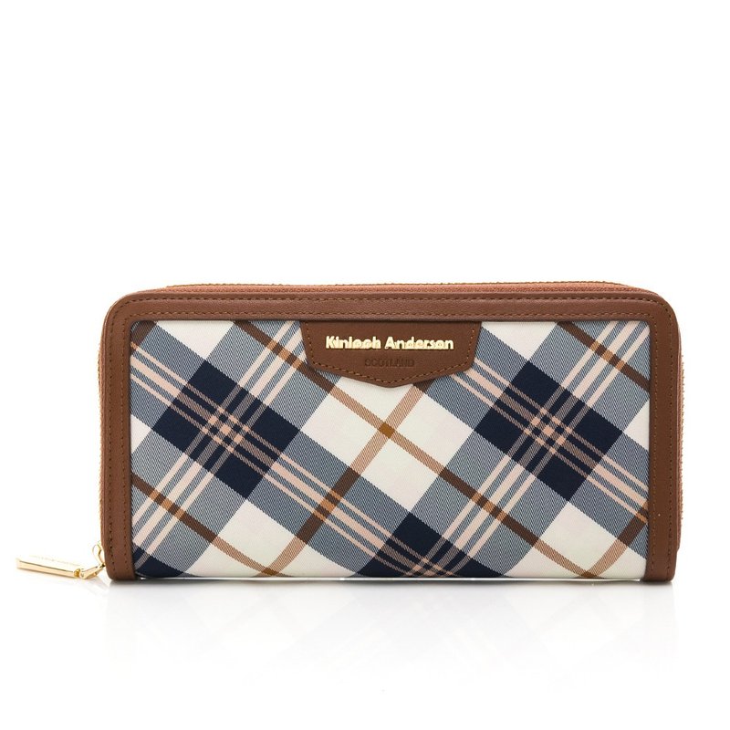 【金安德森】Marian 拉链长夹-咖啡 - 皮夹/钱包 - 真皮 咖啡色