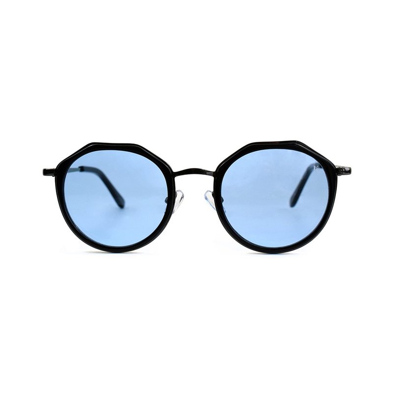 太阳眼镜 / 墨镜 | BERNICE | 黑色文青多角框 - 墨镜 - 其他材质 黑色