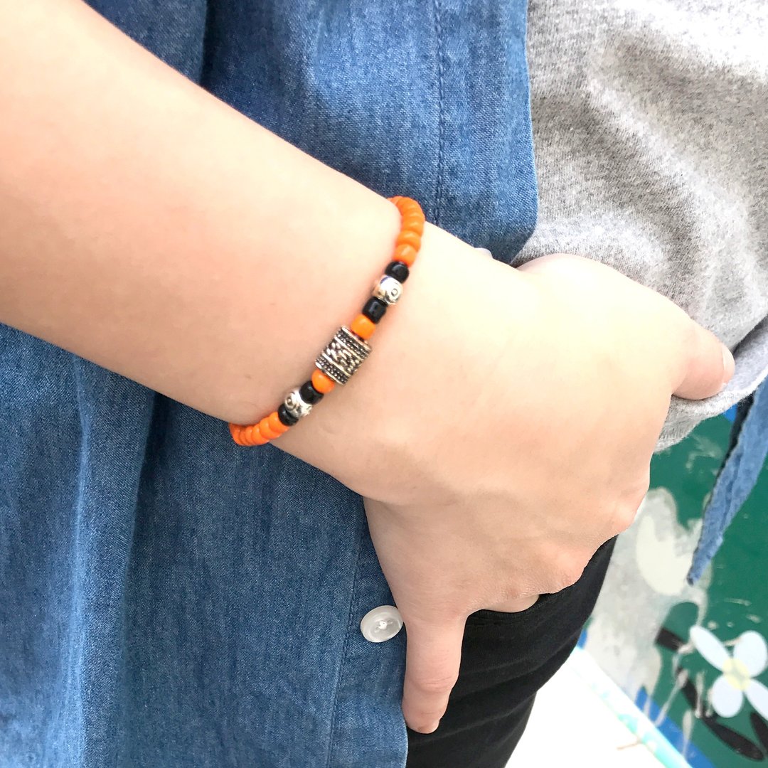 Like a Virgin!原来手链 ORANGE - 手链/手环 - 其他材质 橘色