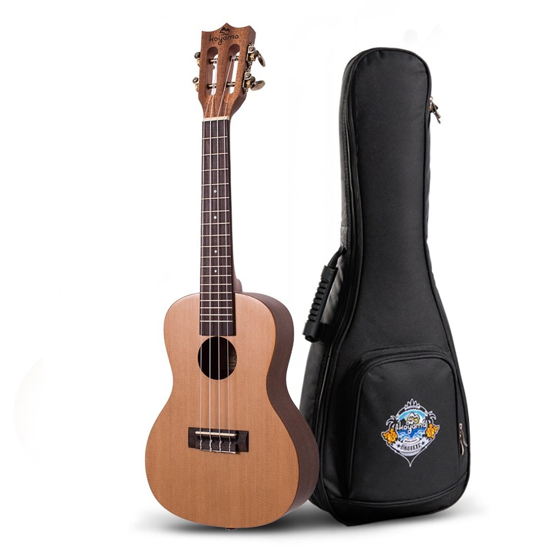 KYM-250CDR-C 23寸乌克丽丽 红杉单板 古典琴头系列 Ukulele - 吉他/乐器 - 木头 咖啡色