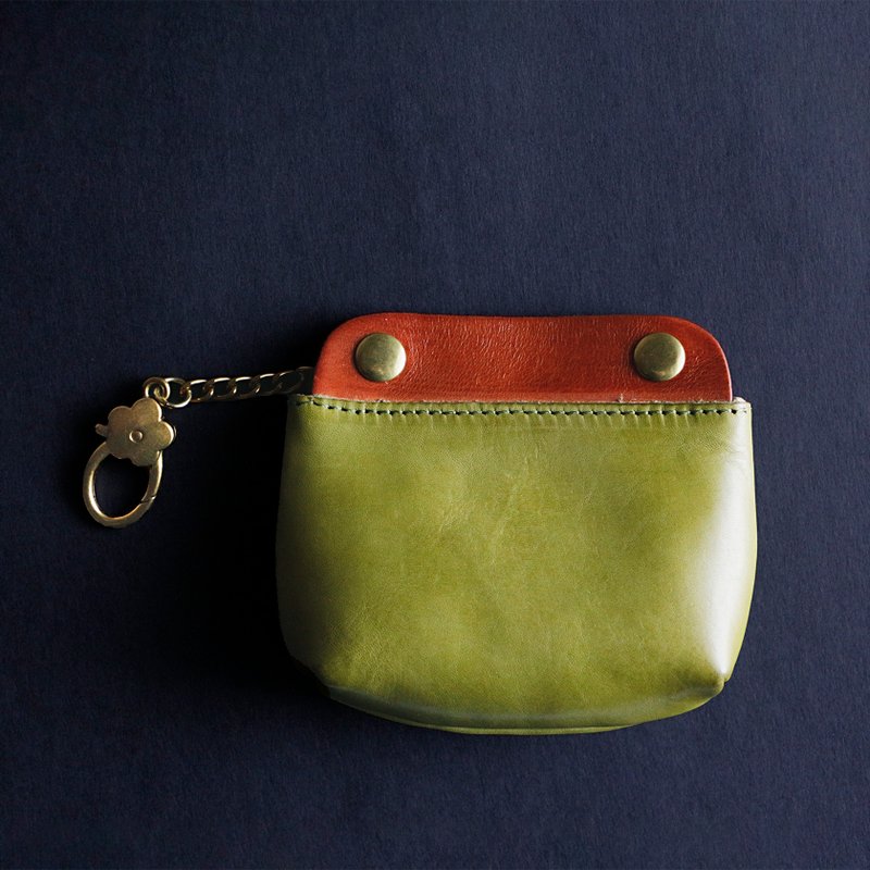 牛皮卡夹 迷你皮夹 轻巧钱包 零钱包 男女适用 精致小钱包 赠礼首选 - 零钱包 - 真皮 多色