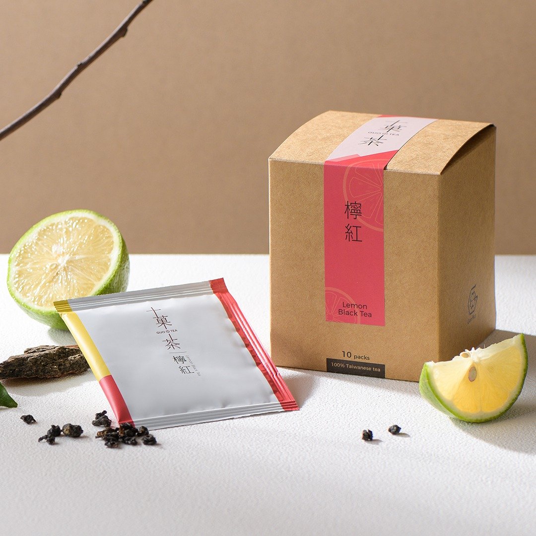 柠檬红乌龙茶(随身包10入) 台湾冻干水果茶包 - 茶 - 新鲜食材 红色