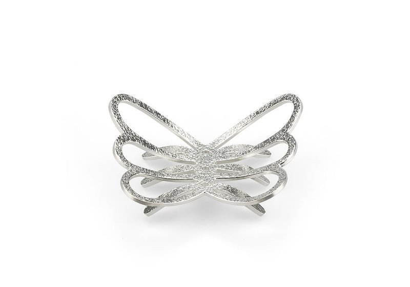 蝴蝶肥皂盒 - 卫浴用品 - 贵金属 银色