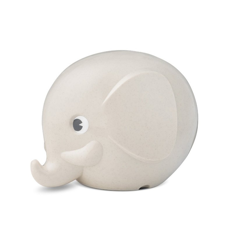 北欧大象存钱筒 中 大理石色 - 储蓄罐 - 树脂 蓝色