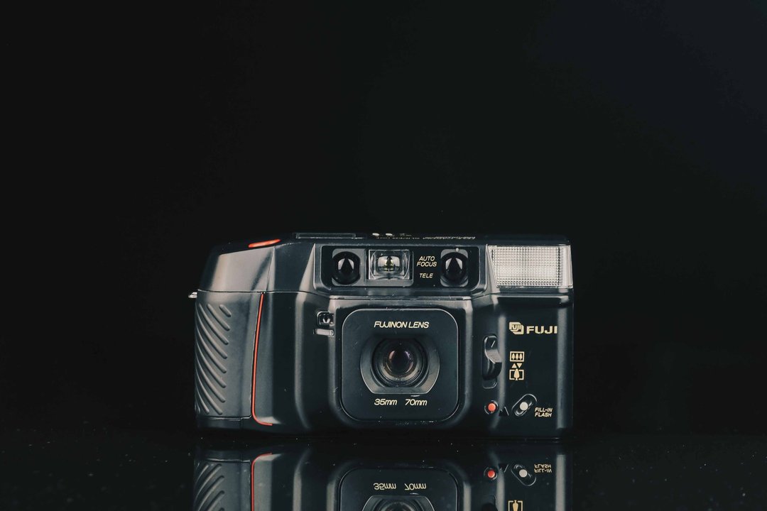 FUJI TELE CARDIA SUPER DATE #1155 #135底片相机 - 相机 - 其他金属 黑色