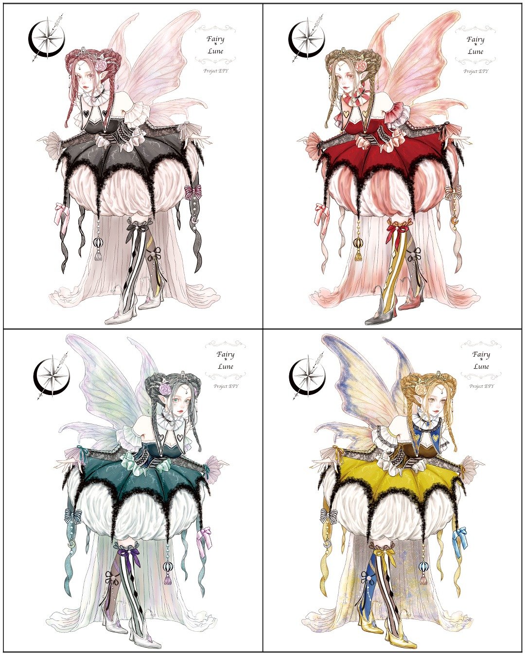 ㅣ限时发售~11/30ㅣProject EPY Circus Fantasia Stikers 包包 - 贴纸 - 纸 