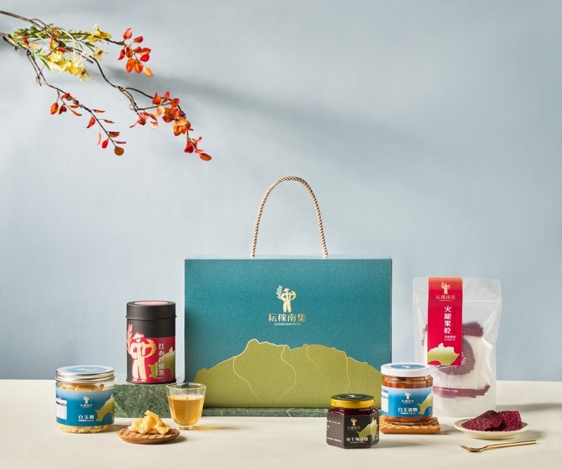 耘稼南集GOODHARVEST / Chiayi嘉义礼 - 水果干 - 玻璃 透明