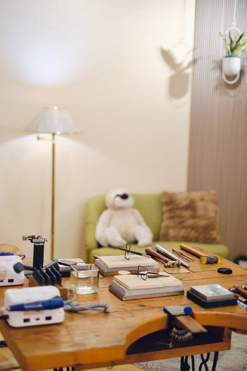 金工手作课程 - 金工/饰品 - 纯银 