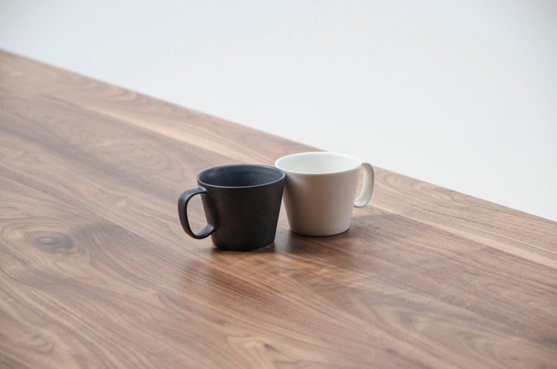 B series Mug 天然矿物自然无光釉瓷土马克杯 330ml - 其他杯子 - 陶 白色