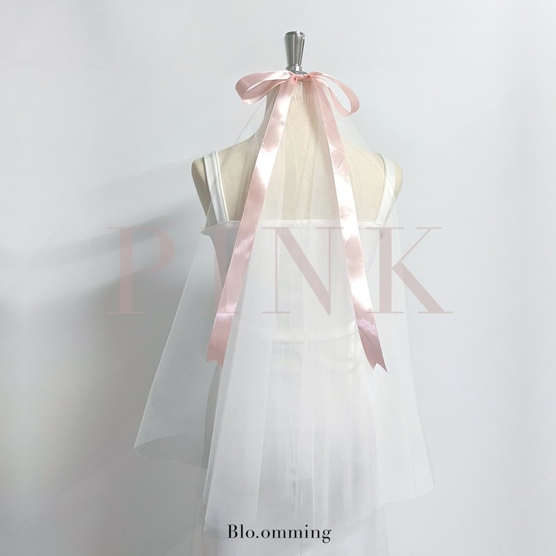 Welminimal + Bow，浅粉粉红 - 发饰 - 其他材质 