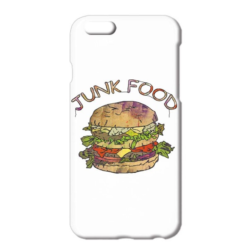 [IPhone Case] Hamburger - 手机壳/手机套 - 塑料 白色