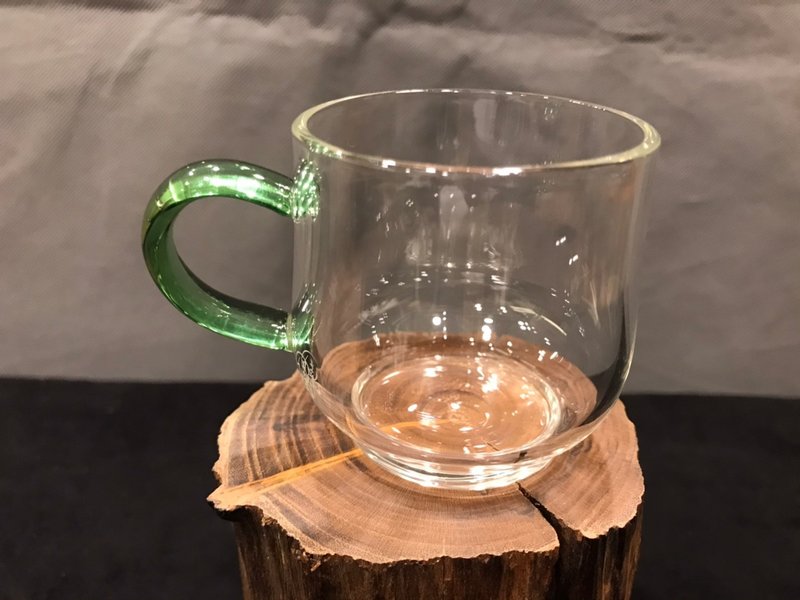 玻璃一把青小把杯(两入) - 茶具/茶杯 - 玻璃 透明