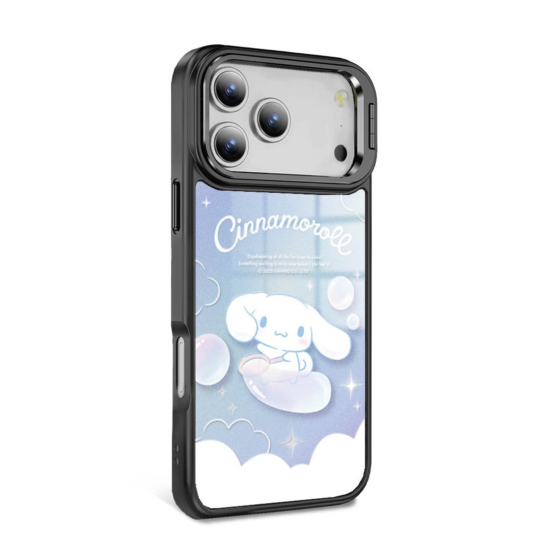 iPhone 全系列 防摔合金框隐形立架镜面磁吸壳 - 苍穹大耳狗 C - 手机壳/手机套 - 其他材质 多色
