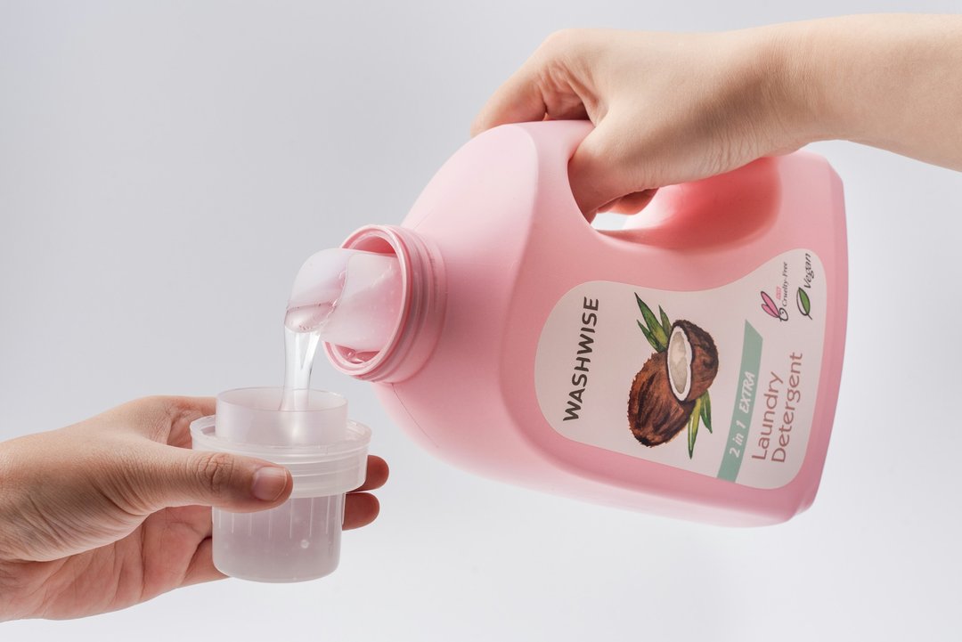 【Washwise】迷你团购组 一举二得洗衣精 - 衣物清洁 - 环保材料 粉红色