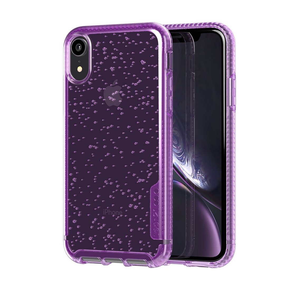 英国Tech 21防撞硬式泡泡保护壳-iPhone XR-紫 (5056234705414) - 手机壳/手机套 - 硅胶 紫色