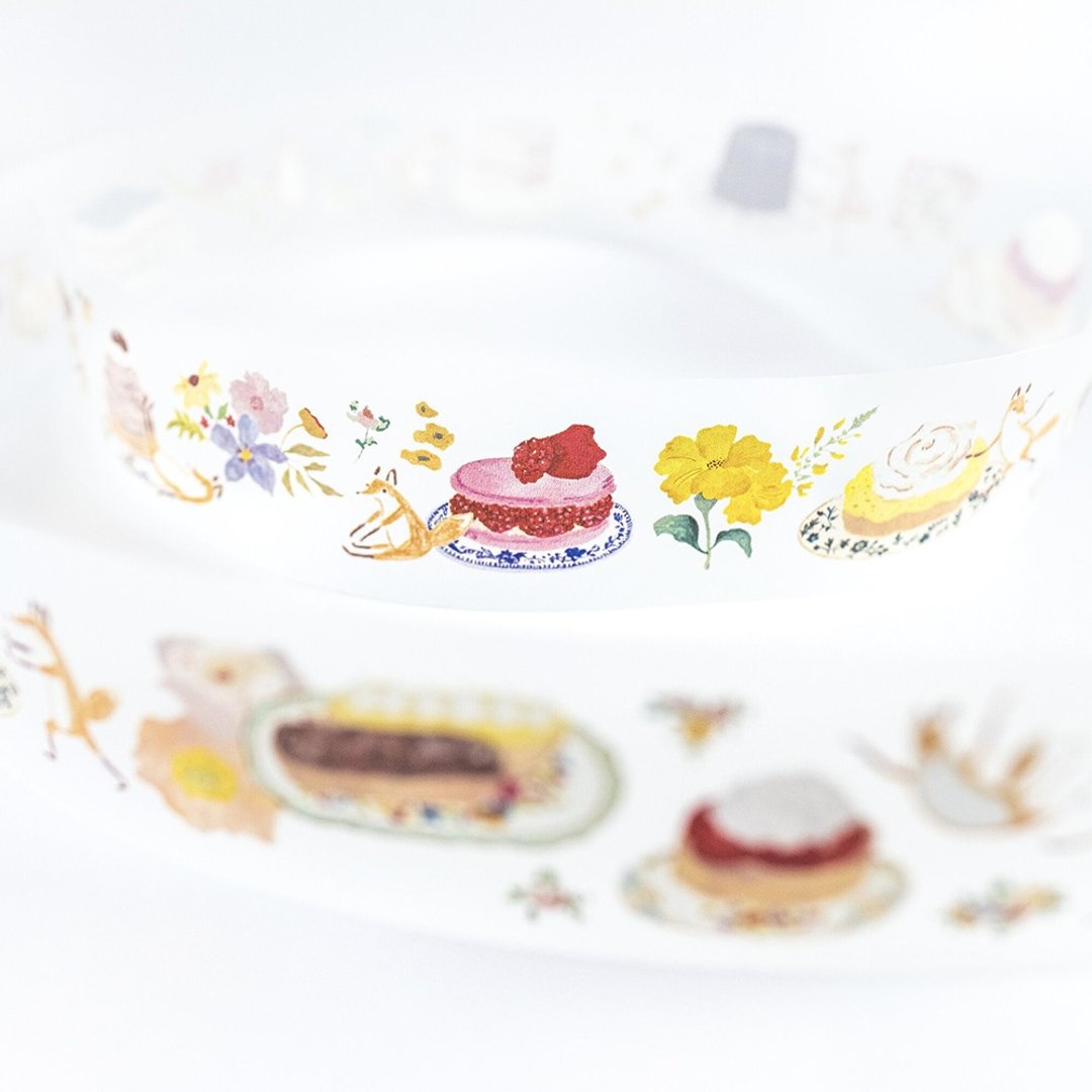 敬请享用 Bon Appétit | 插画家系列PET胶带 - 纸胶带 - 塑料 