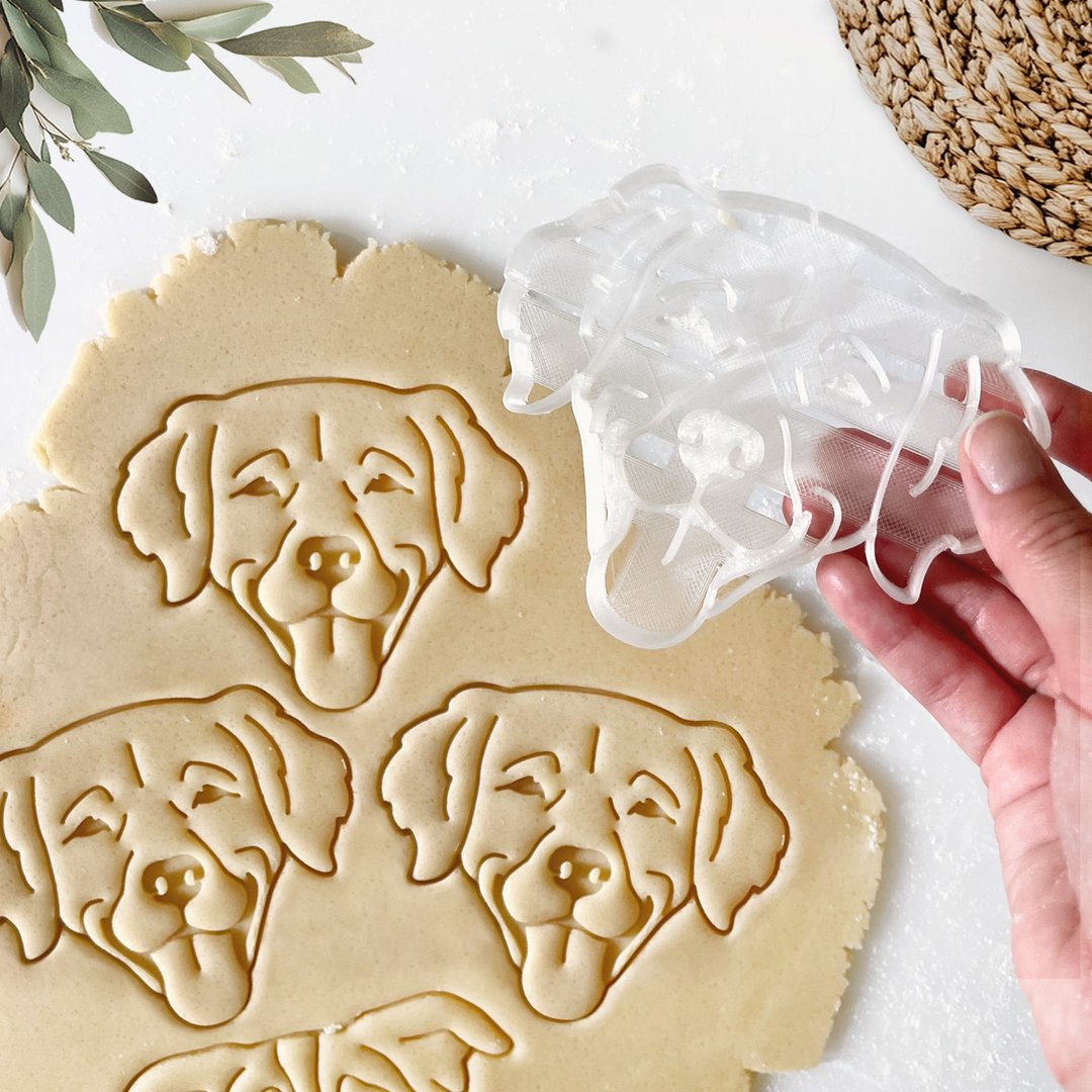 黄金猎犬造型饼干压模 - 其他 - 塑料 