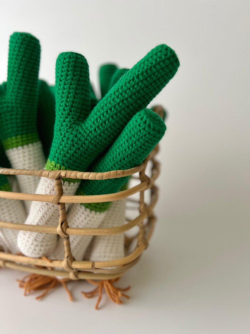 大葱 手工猫草包 猫玩具 猫咪玩具 猫薄荷玩具 猫草玩具 - 玩具 - 其他材质 绿色