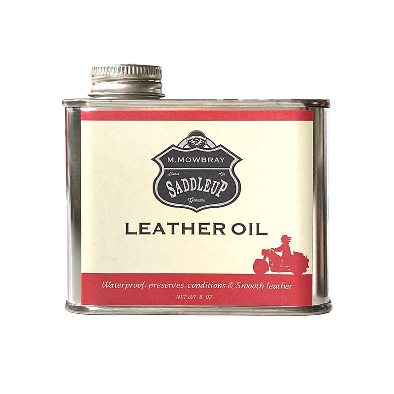 马鞍皮革油 Leather Oil 重机车衣 滋养/柔软/防水 日本制 - 男款靴子 - 其他金属 透明