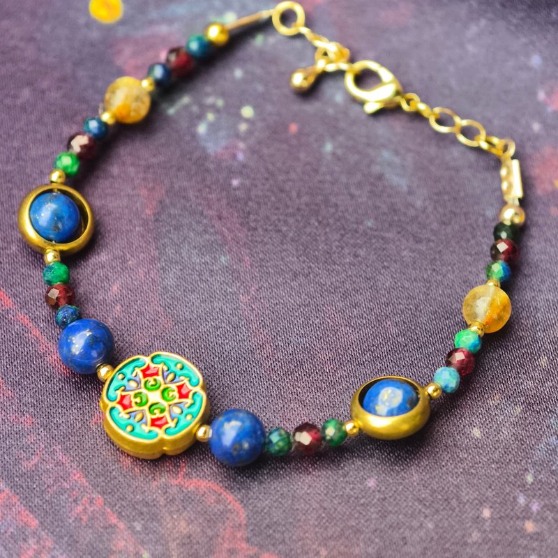 创意 设计 手链 吉光片羽 Sacred Glimmer - 手链/手环 - 水晶 蓝色