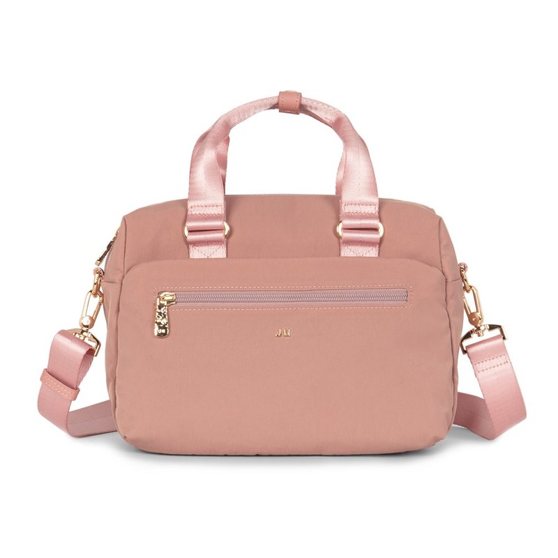 侧背包 幻彩防泼水手提斜背包-7004-27-多色任选 - 侧背包/斜挎包 - 尼龙 粉红色