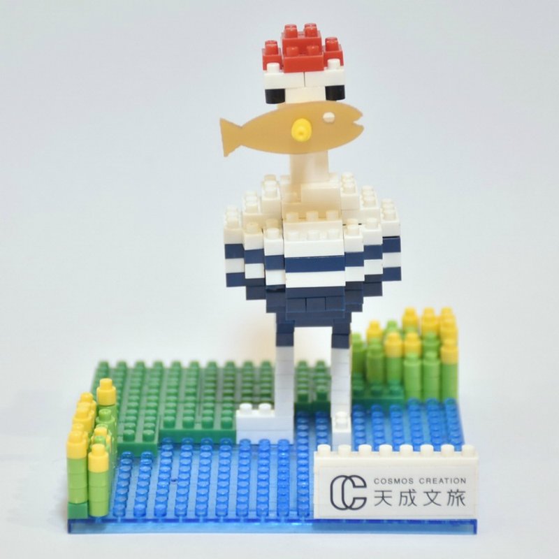 迷你积木出奇盒  天成饭店集团啾比 - 玩具/玩偶 - 塑料 白色