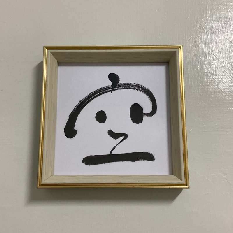 手写字 - 海报/装饰画/版画 - 树脂 灰色
