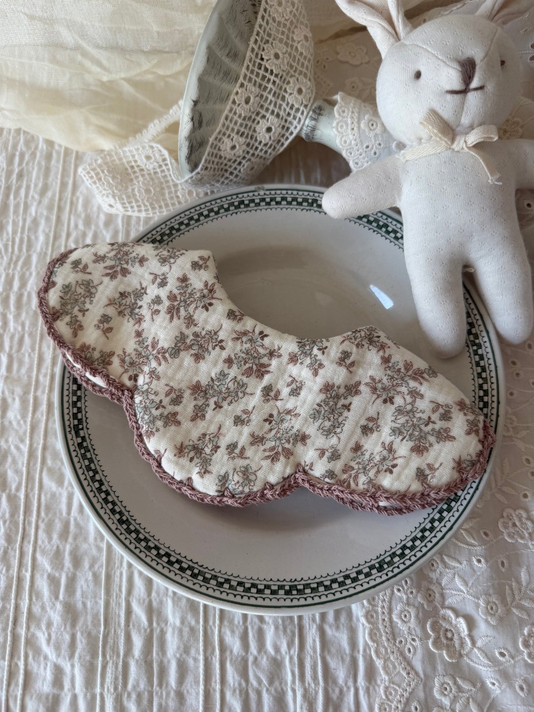 meriruno 手工制围兜 babybib - 围嘴/口水巾 - 棉 