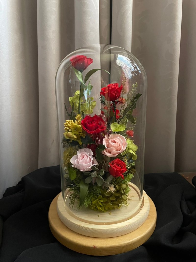 【花诉花艺】盛放的爱永生花盅/开幕花礼/升迁花礼/祝贺花礼 - 干燥花/捧花 - 植物．花 多色