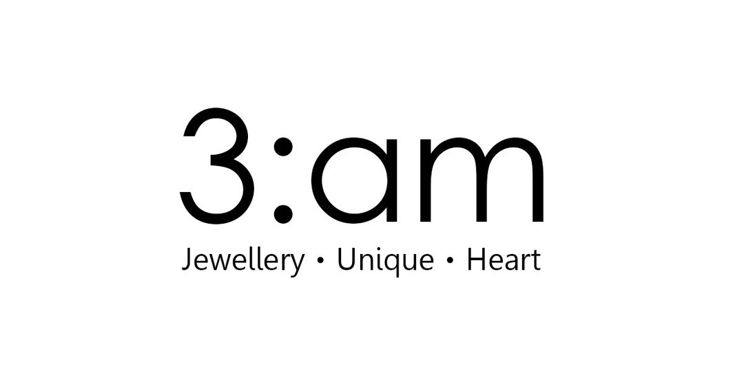 3:am 物语 － 黑曜石 银颈链 Obsidian Silver Necklace - 项链 - 宝石 黑色