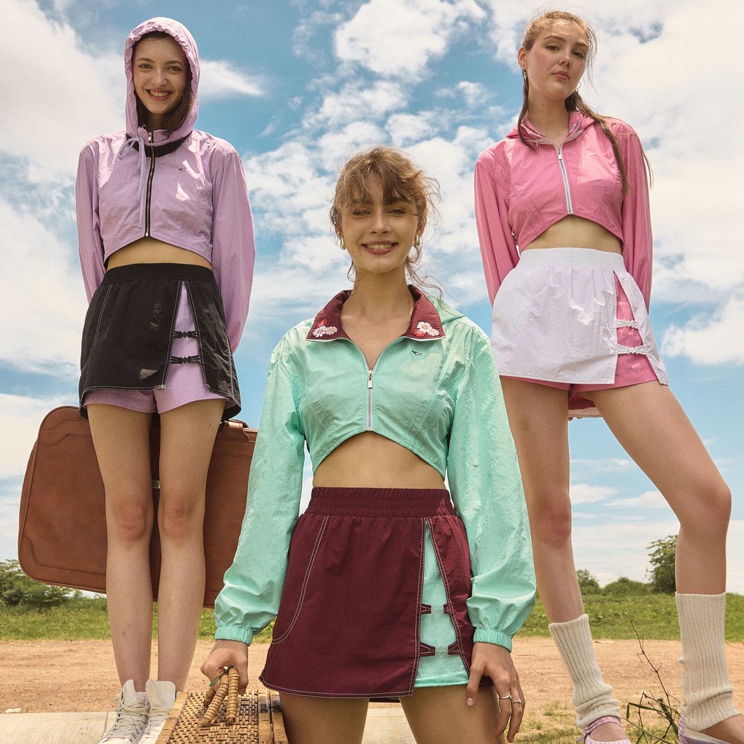 Aprilpoolday / CHARLOTTE 外套与 EMMA 裙裤套组 - 女装上衣 - 其他材质 多色