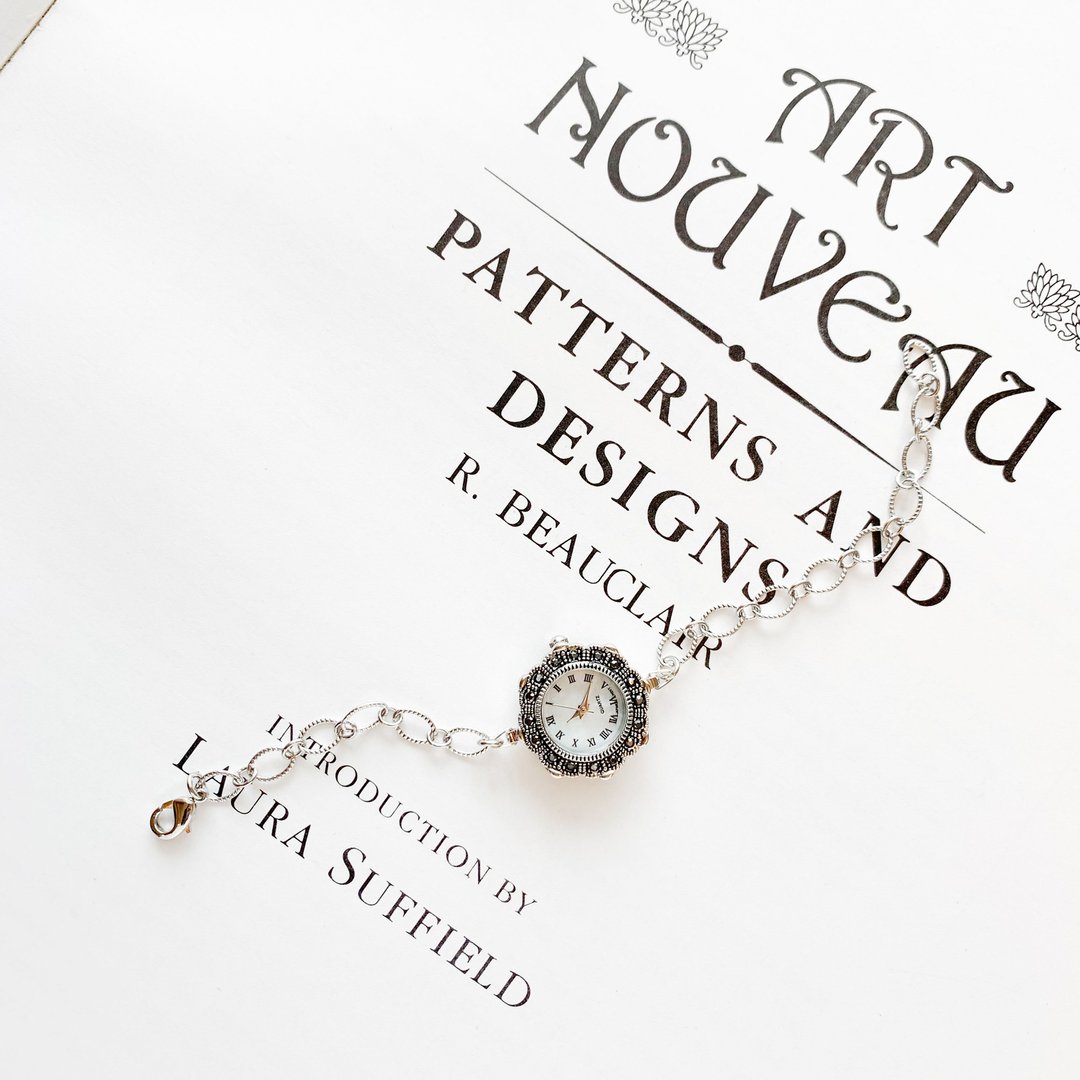 Nina simple chain bracelet watch LI035 - 女表 - 其他金属 银色