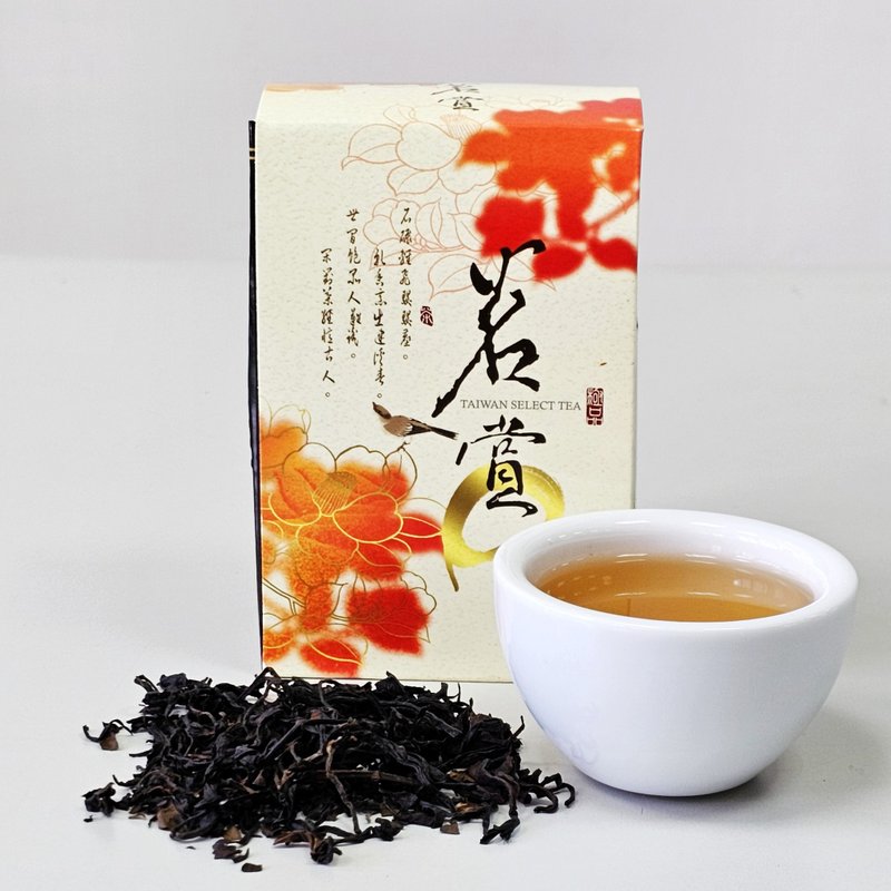 【快速出货】轻焙乌龙 台湾茶 宜兰冬山 花间茶语 精选原片茶叶 - 茶 - 植物．花 卡其色