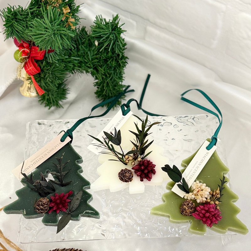 圣诞树香氛蜡片 - 香薰/精油/线香 - 蜡 