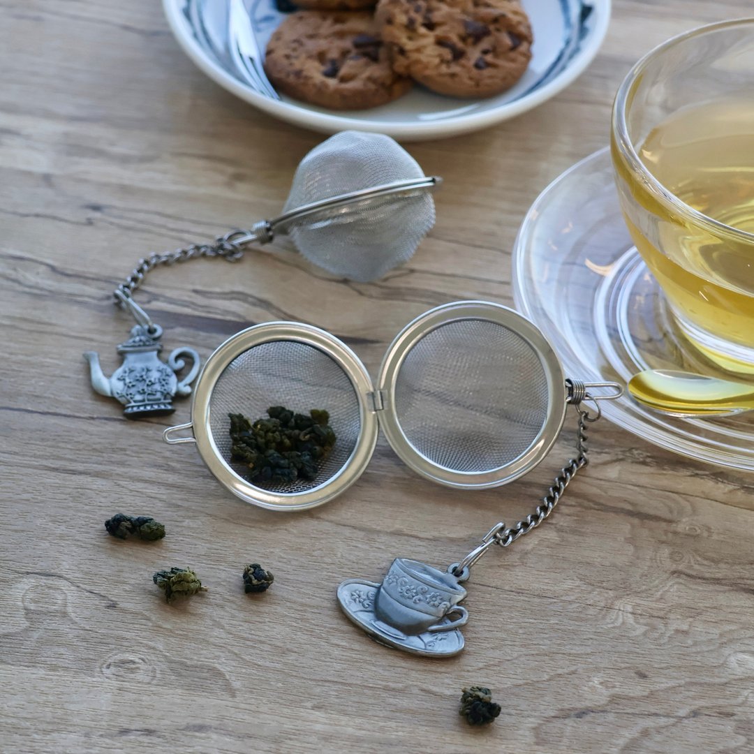 日本【SALUS 佐藤金属】造型滤茶器 茶杯&茶壶 - 茶具/茶杯 - 不锈钢 