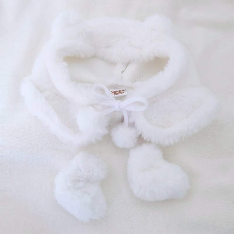 Winter Costume for life-size Phebie/Warbie  (Exclusive edition) - 玩偶/公仔 - 聚酯纤维 白色