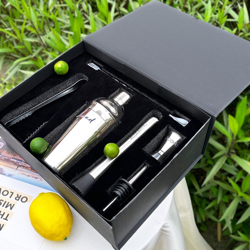 【父亲节推介】调酒大师-调酒器套装 定制化礼物 订制节日礼物 - 酒杯/酒器 - 不锈钢 