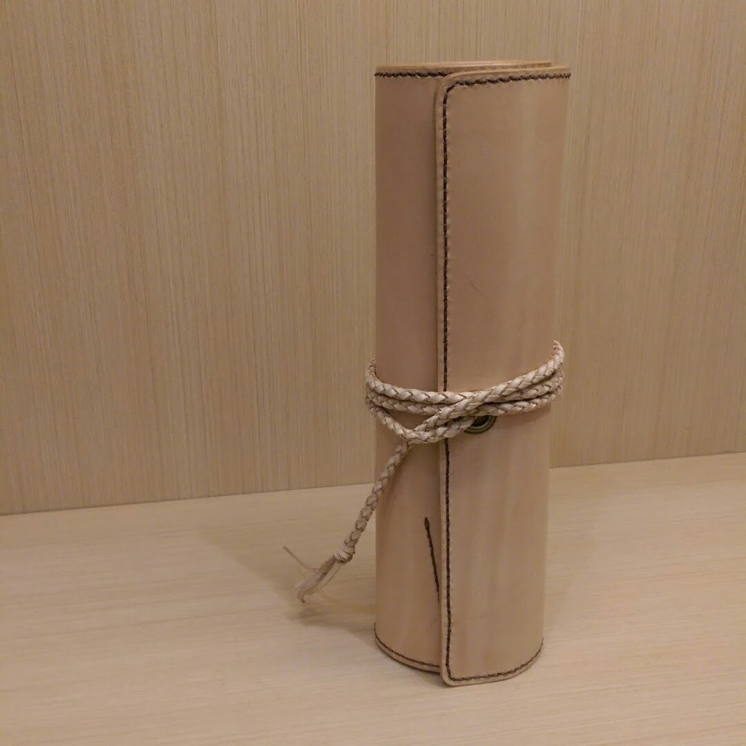 五层折叠式美发用剪刀套 - 其他 - 真皮 多色