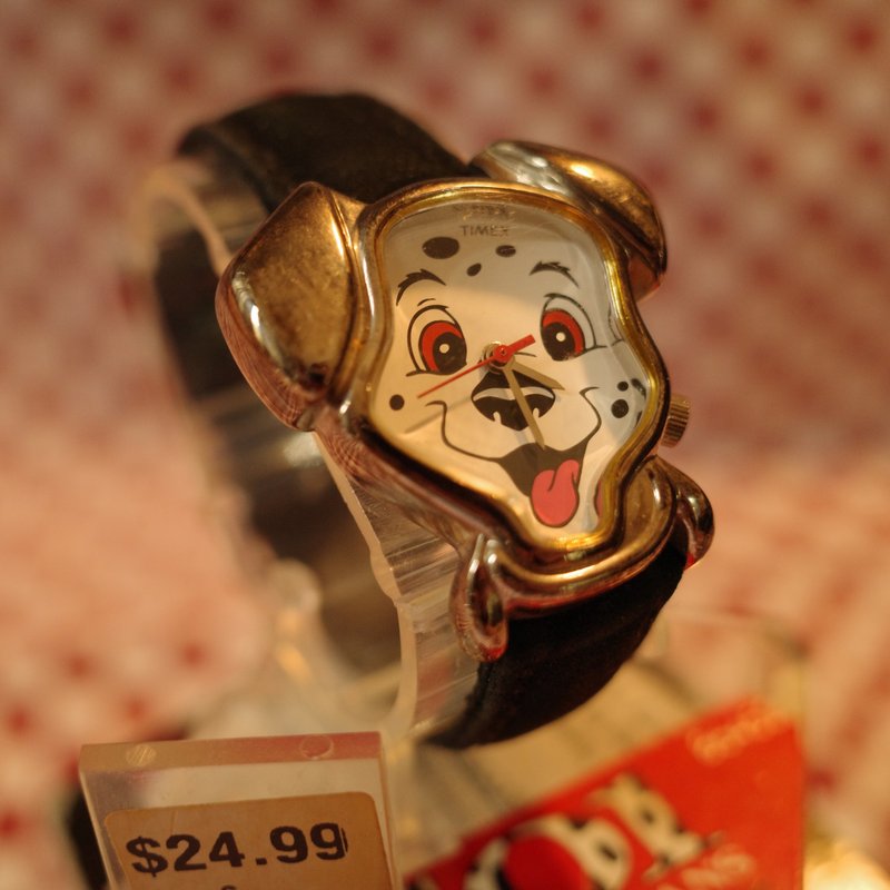 101 班点狗角色造型石英手表 - 对表/情侣表 - 其他金属 白色