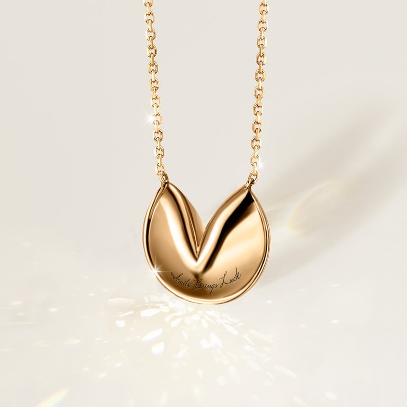 Lucky Smile - Original - 项链 - 贵金属 金色