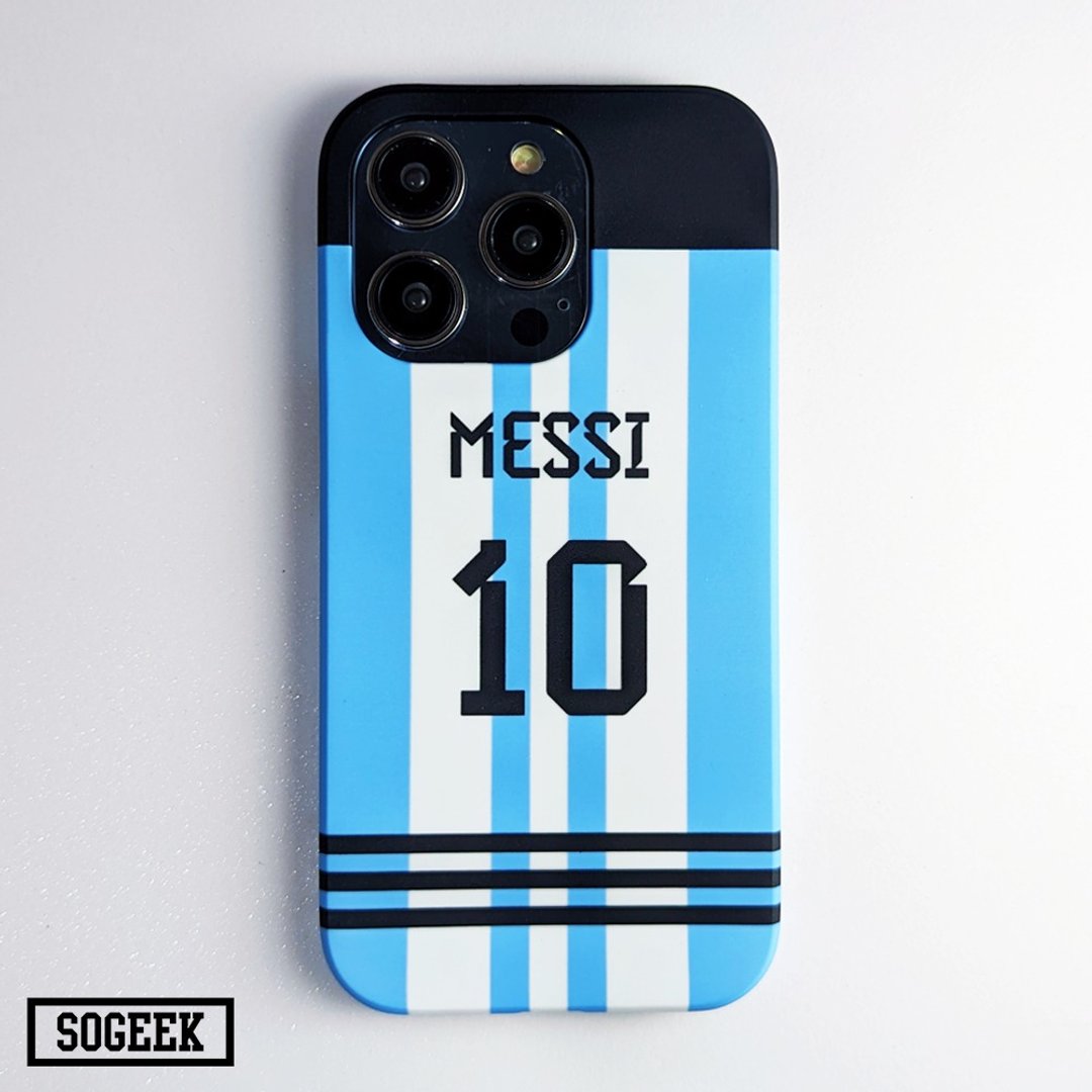 SO GEEK 手机壳设计品牌 THE 2022 WORLD CUP GEEK 阿根廷款 - 手机壳/手机套 - 塑料 蓝色