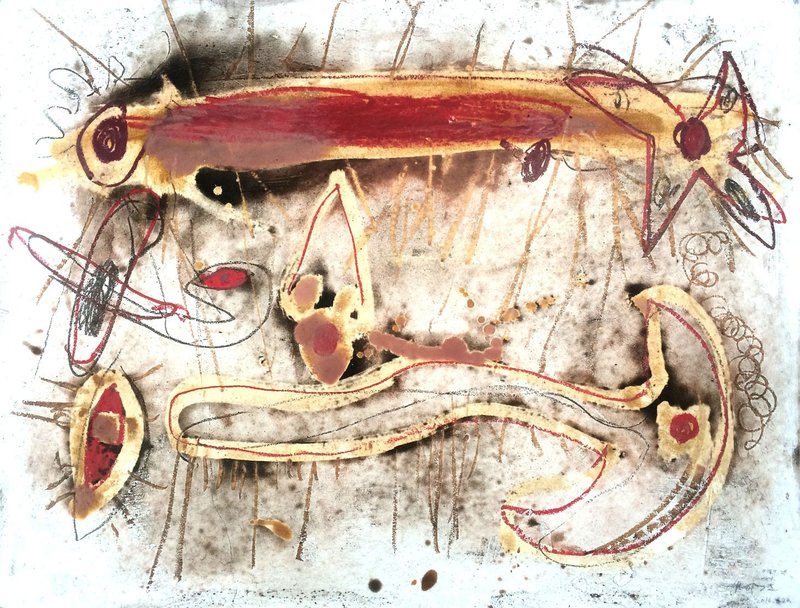 Sunset, 28 - 海报/装饰画/版画 - 纸 红色