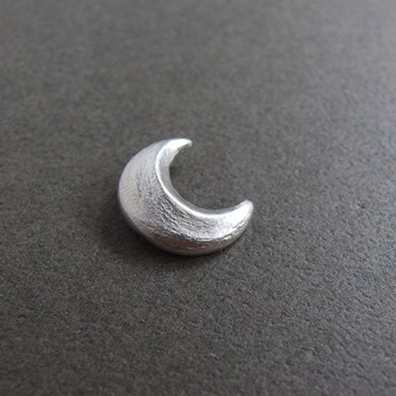 夜色 纯银项链 /月光/月亮/星球 / Sterling Silver Moonlight Necklace - 项链 - 其他金属 白色