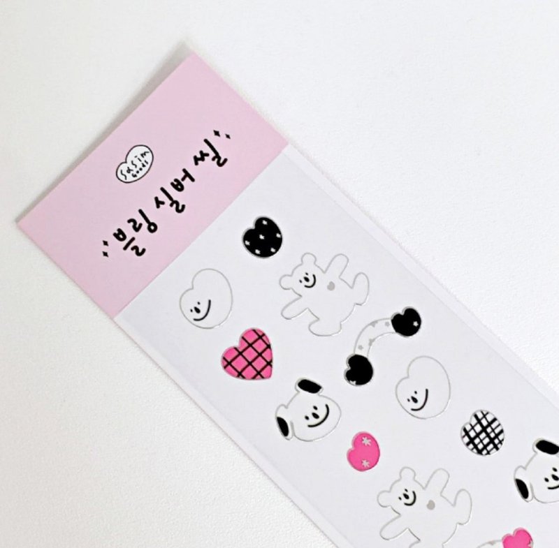 SASIM Bling 银边贴纸 - 贴纸 - 纸 